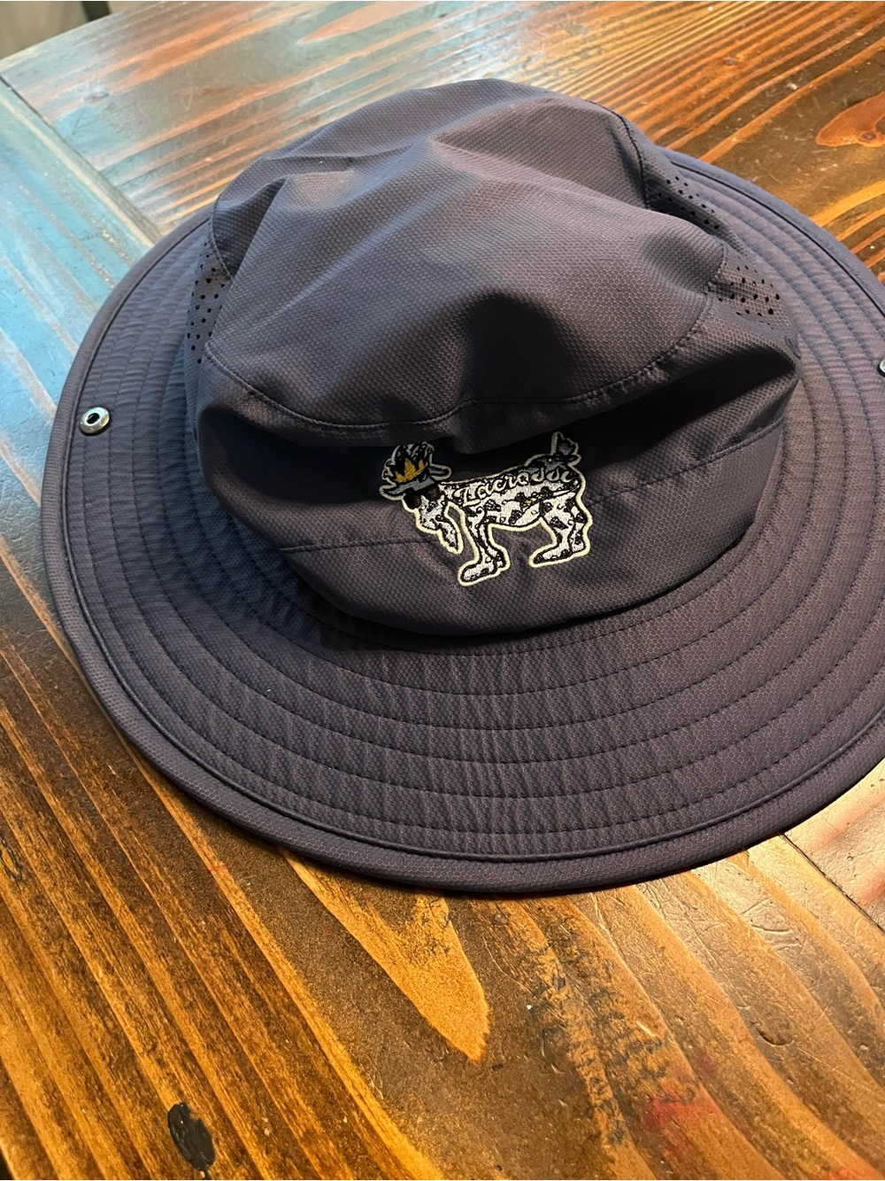 Youth Navy GOAT USA Lacrosse Hat